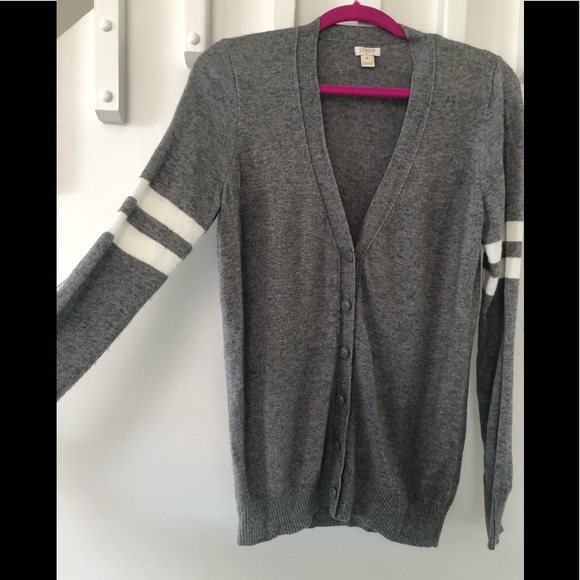 J. Crew Sweaters - J. Crew grey wool cardigan.